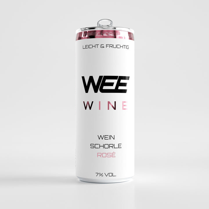 WEE WINE – Premium Weinschorle - Rosé