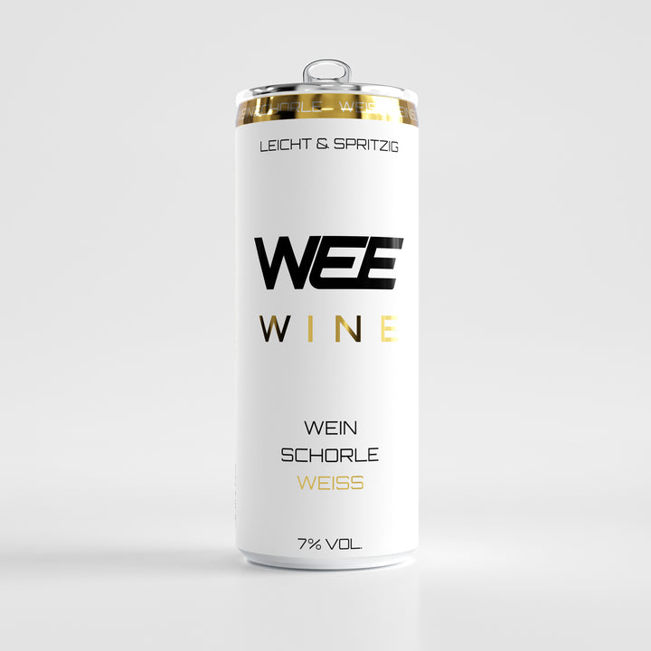WEE WINE – Premium Weinschorle - Weiss