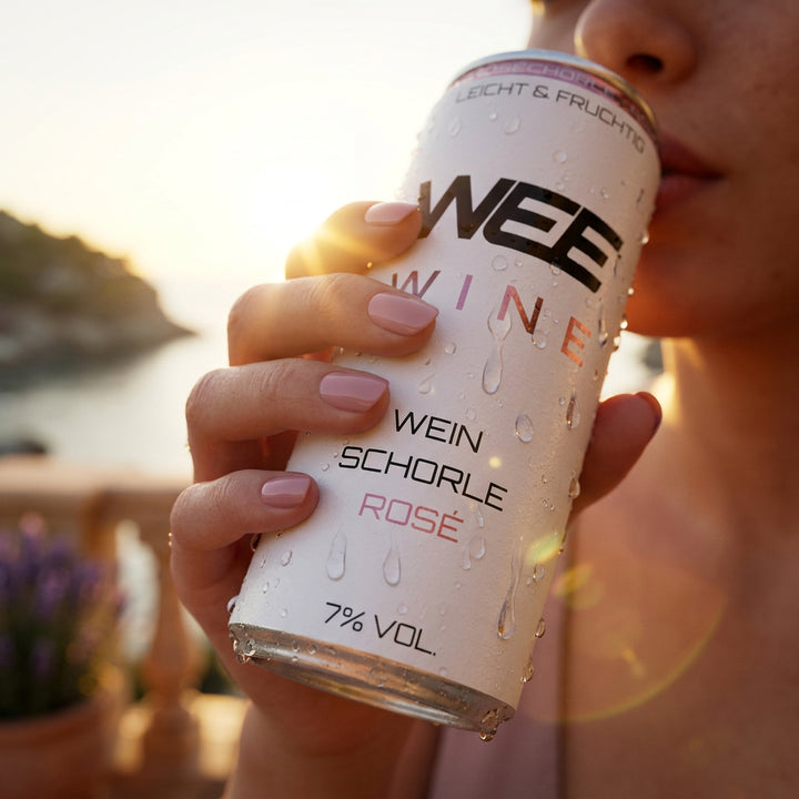 WEE WINE – Premium Weinschorle - Rosé